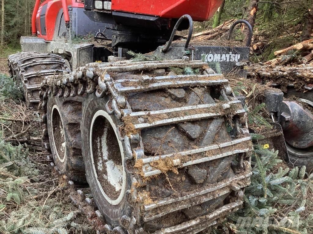 Komatsu 901 XC Abbattitrici, Disboscatrici