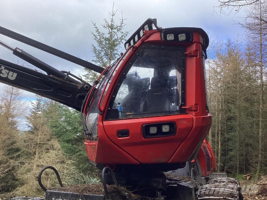 Komatsu 901 XC Abbattitrici, Disboscatrici