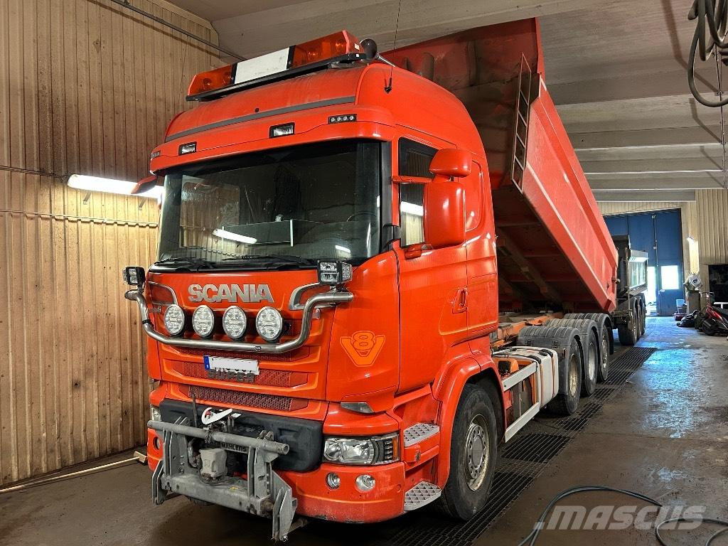 Scania R 520 Tridem Camion ribaltabili