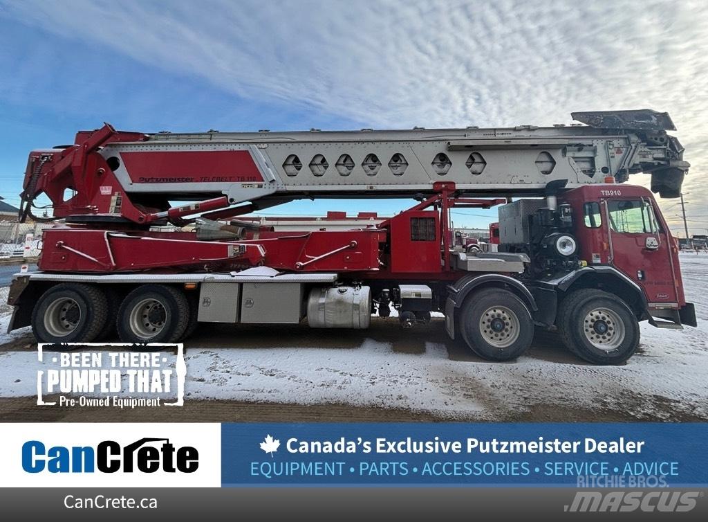 Putzmeister TB110 Autopompe per calcestruzzo