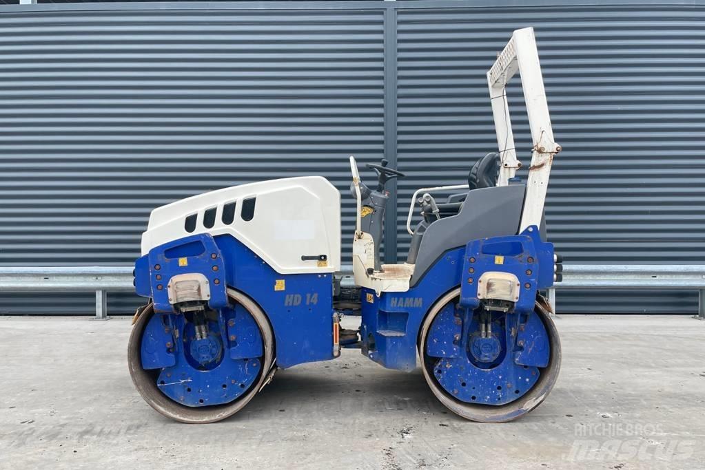 Hamm HD 14 VV Rulli a doppio tamburo