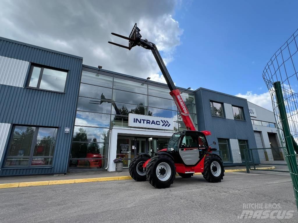 Manitou MT 733 Easy Pale gommate telescopiche