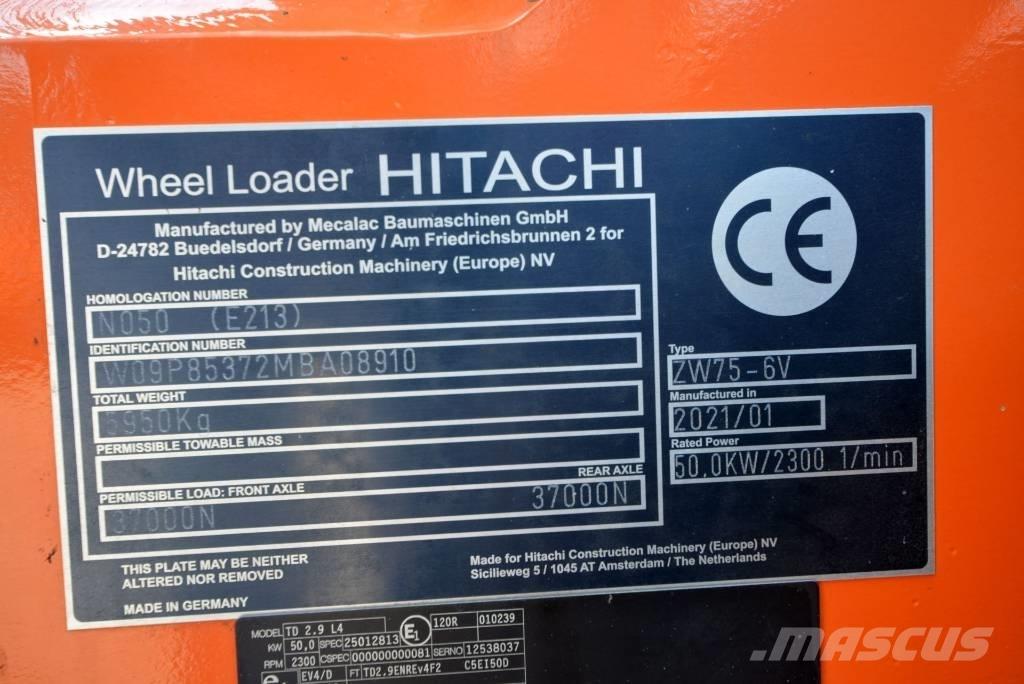 Hitachi ZW 75-6 Pale gommate