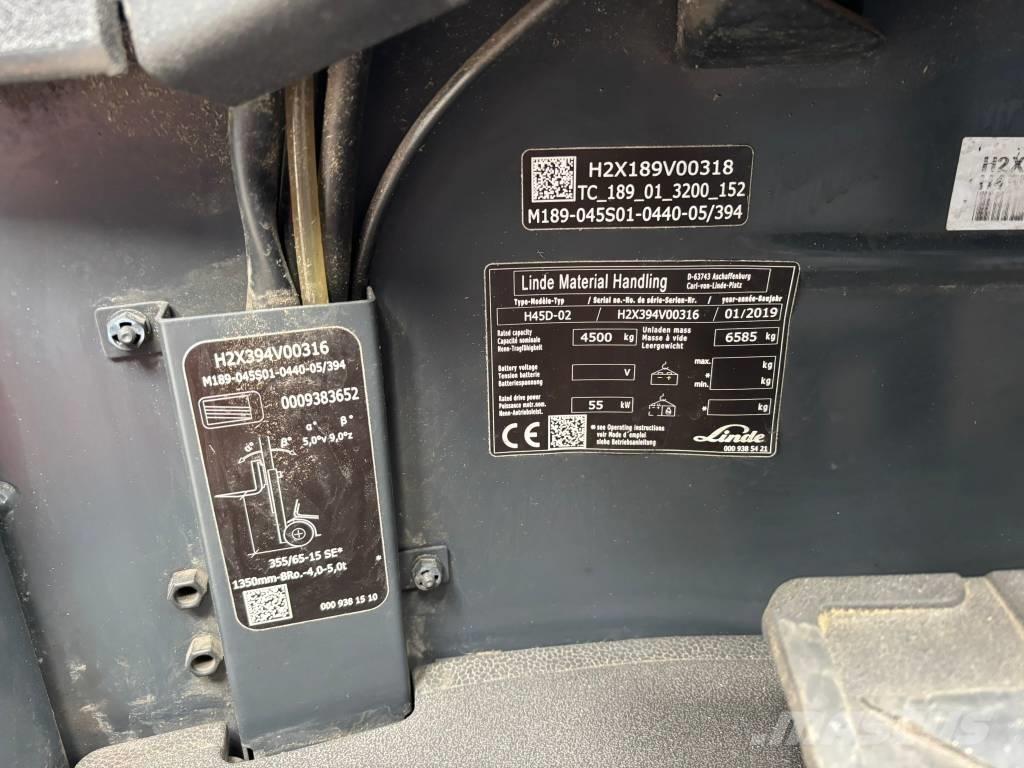 Linde H45D-02 EVO Carrelli elevatori diesel