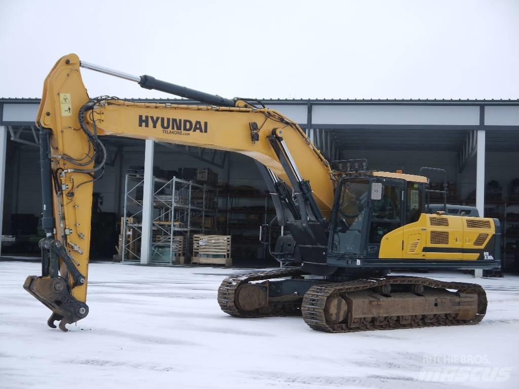 Hyundai HX 330 L Escavatori cingolati