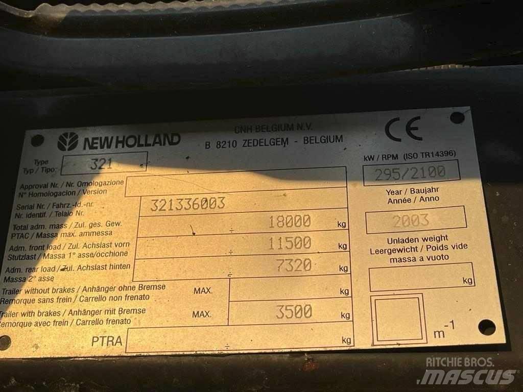 New Holland CX 880 Mietitrebbiatrici
