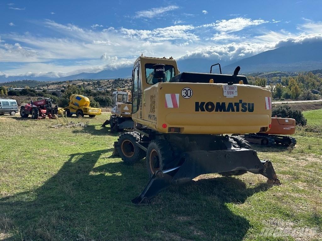 Komatsu PW 170-6 Escavatori gommati