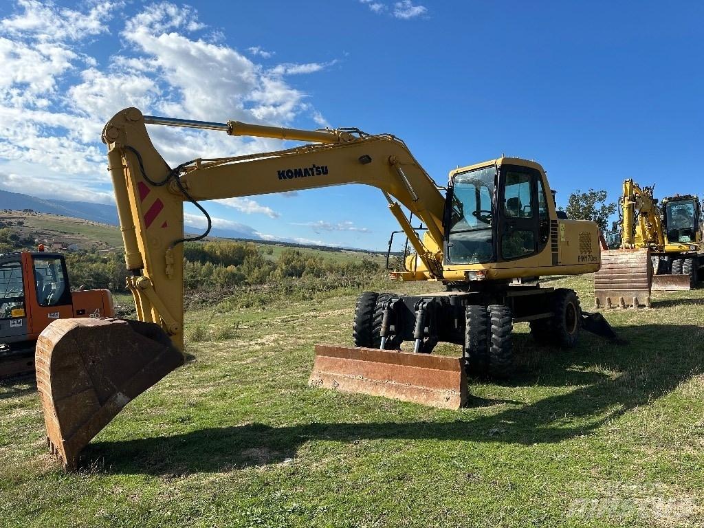 Komatsu PW 170-6 Escavatori gommati