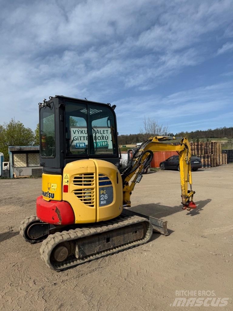Komatsu PC 26 MR Miniescavatori