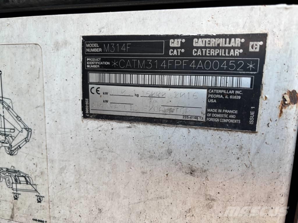 CAT m314f Escavatori gommati