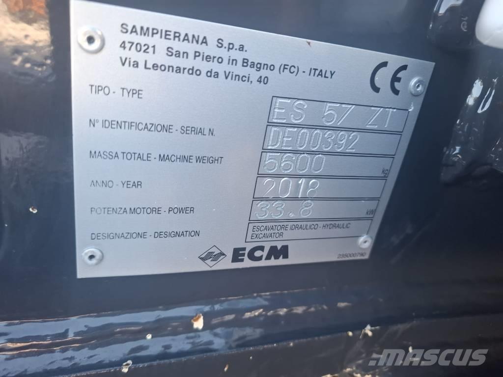 ECM ES 57 ZT Miniescavatori