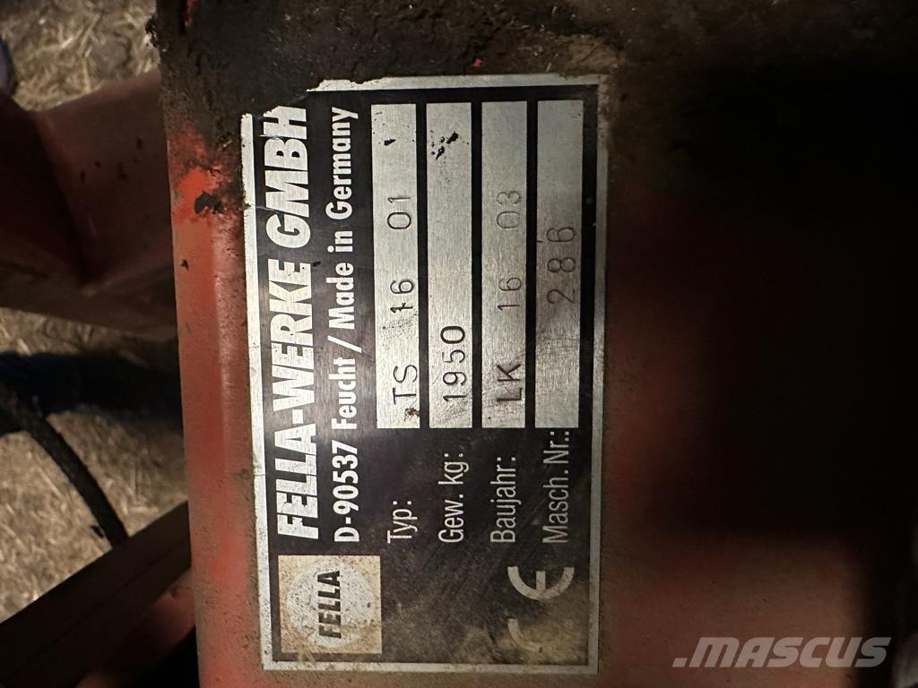 Fella TS 1601 Falciandanatrici