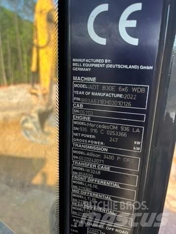 Bell B30E Dumpers articolati