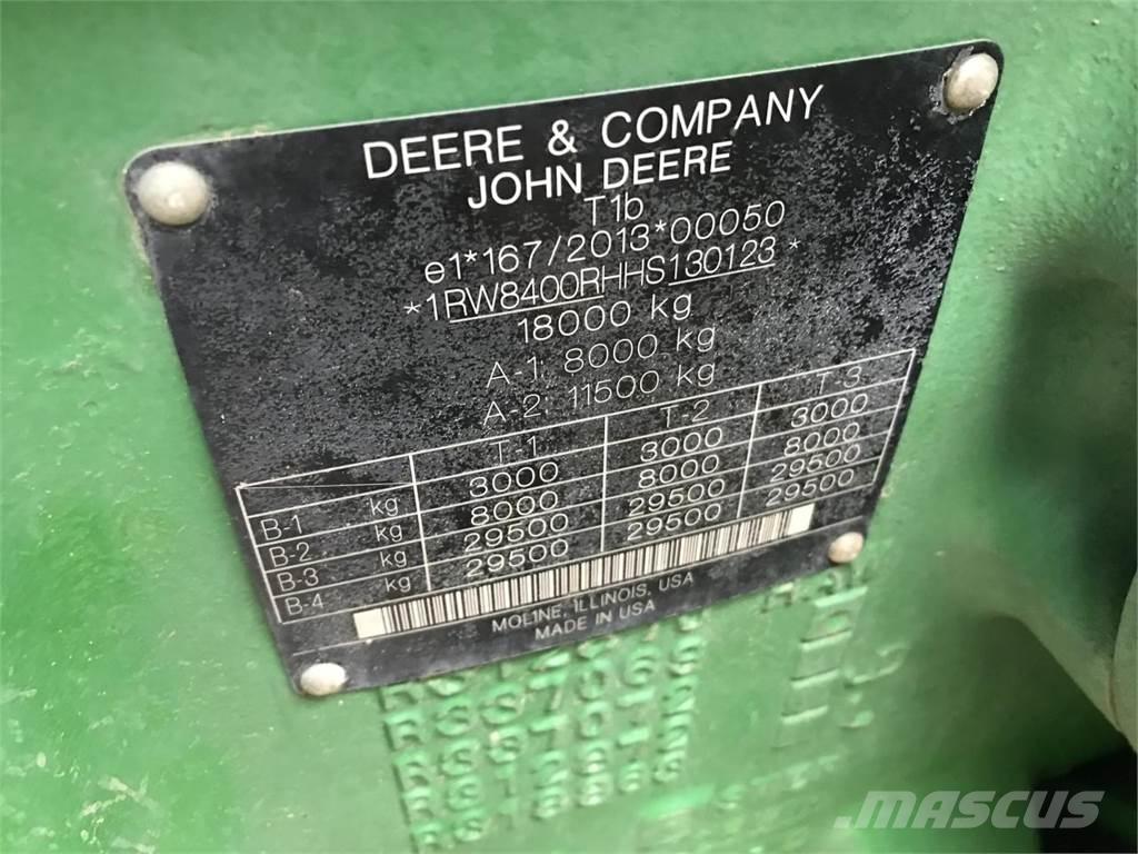 John Deere 8400R Trattori