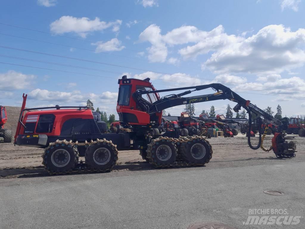 Komatsu 901 XC Abbattitrici, Disboscatrici