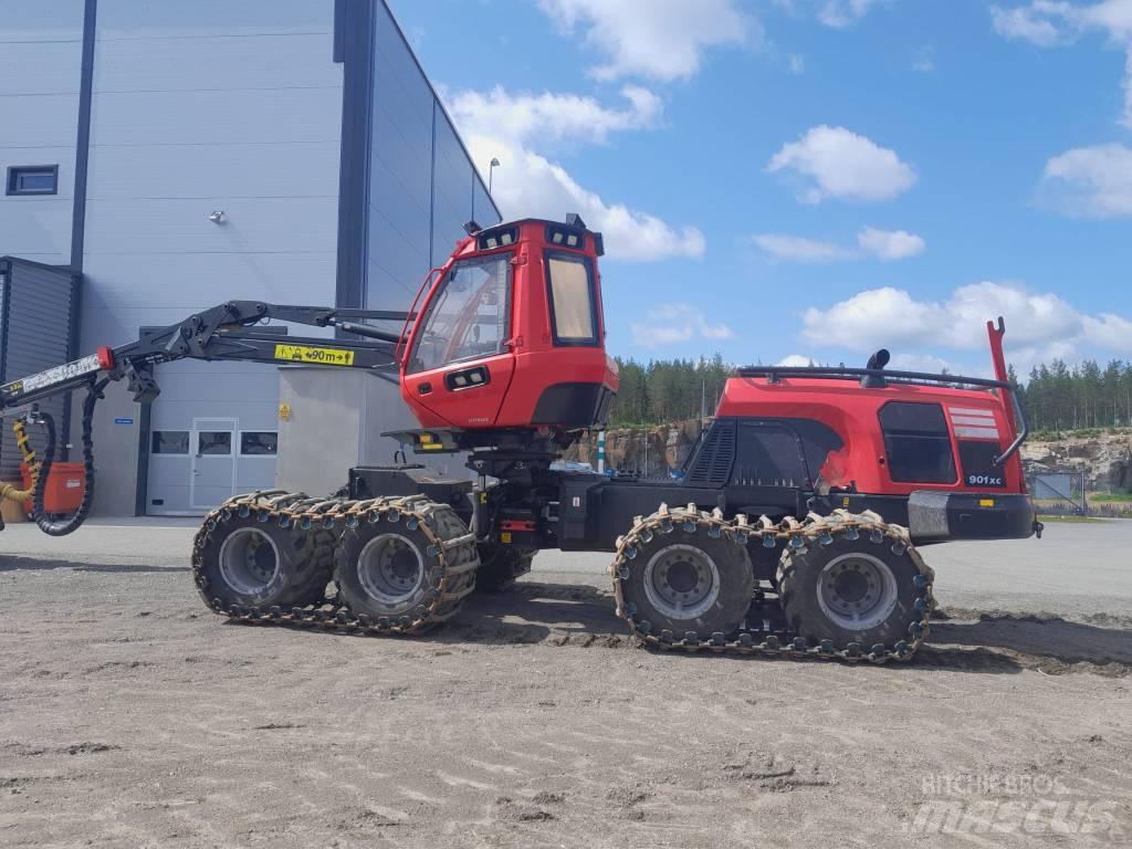 Komatsu 901 XC Abbattitrici, Disboscatrici