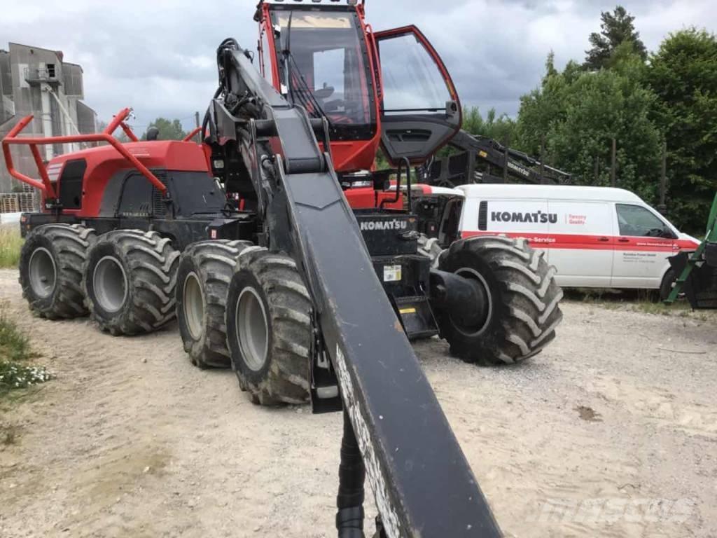 Komatsu 931 XC Abbattitrici, Disboscatrici