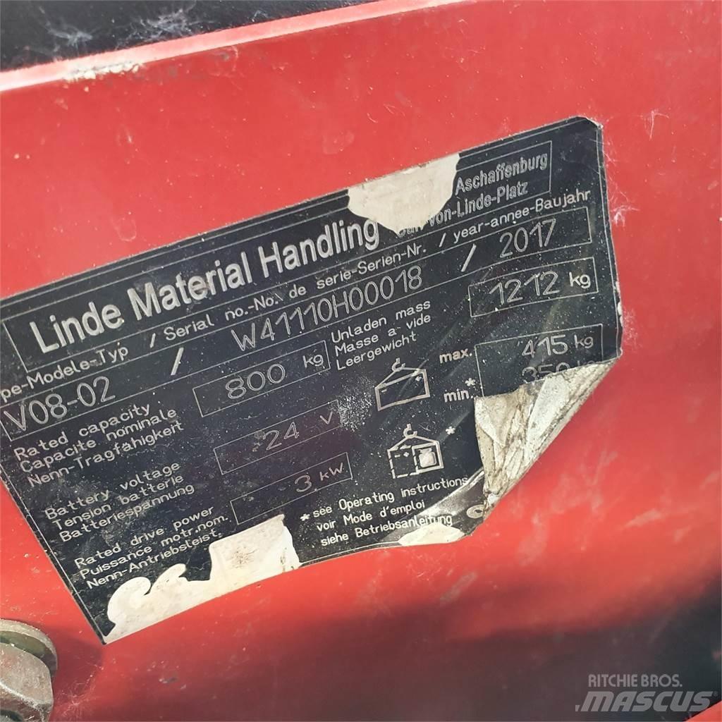 Linde V08-02 Commissionatore medio livello