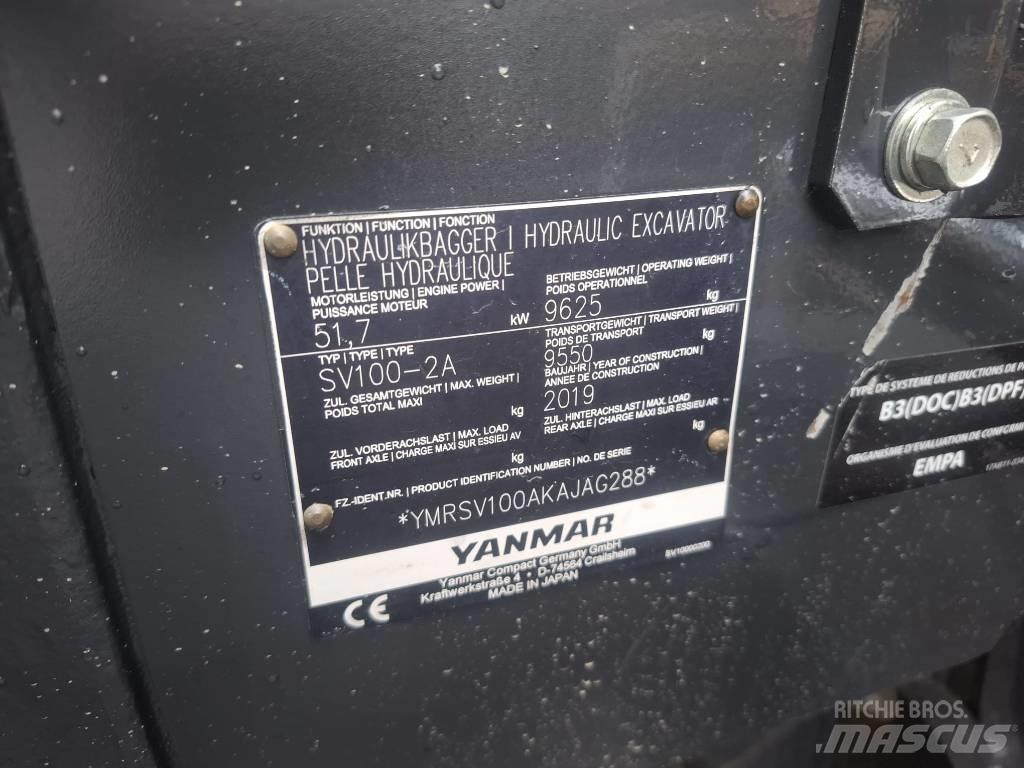 Yanmar SV 100-2A Escavatori medi 7t - 12t