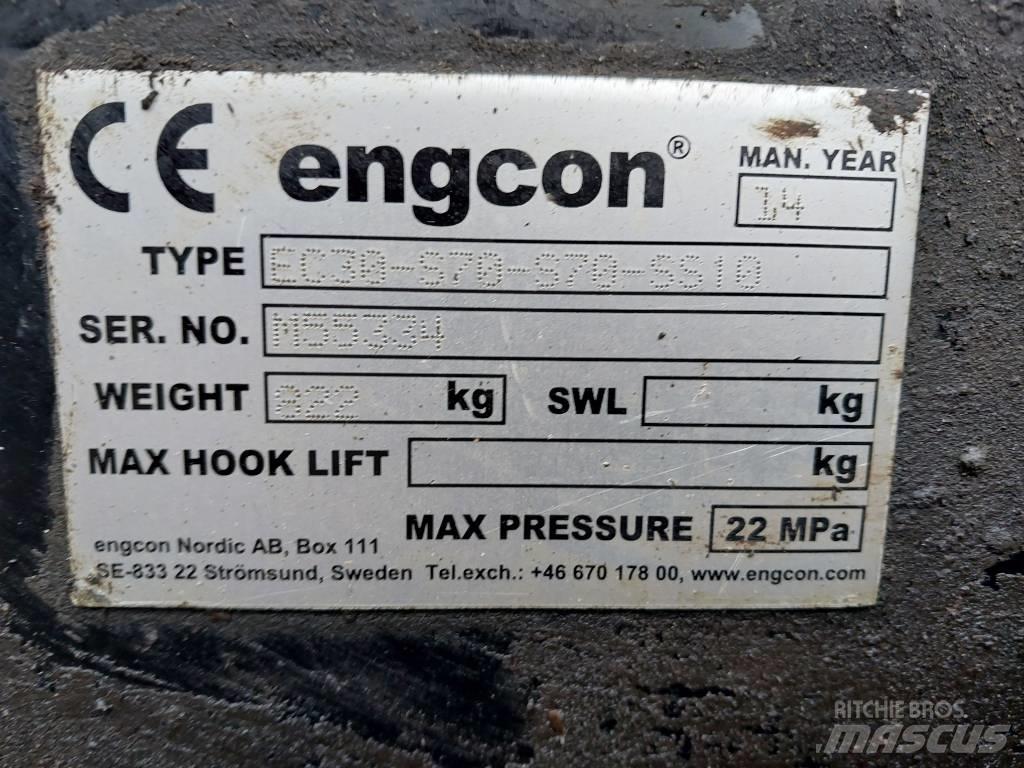 Engcon s70 Pale a rotazione