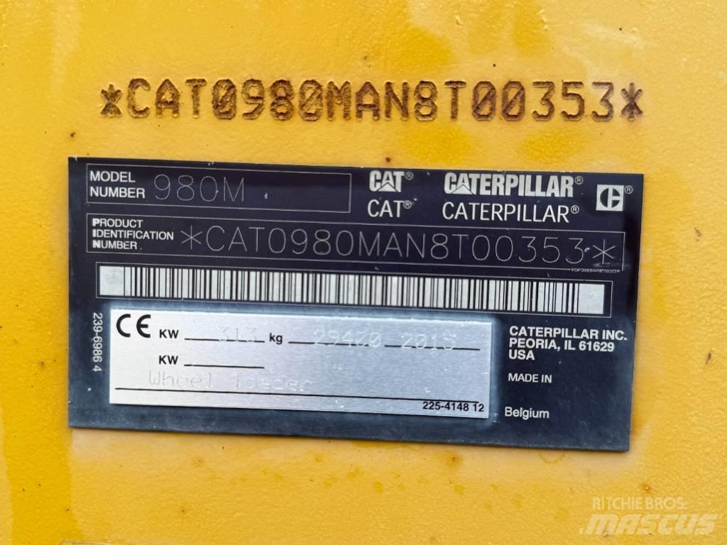 CAT 980 M Pale gommate