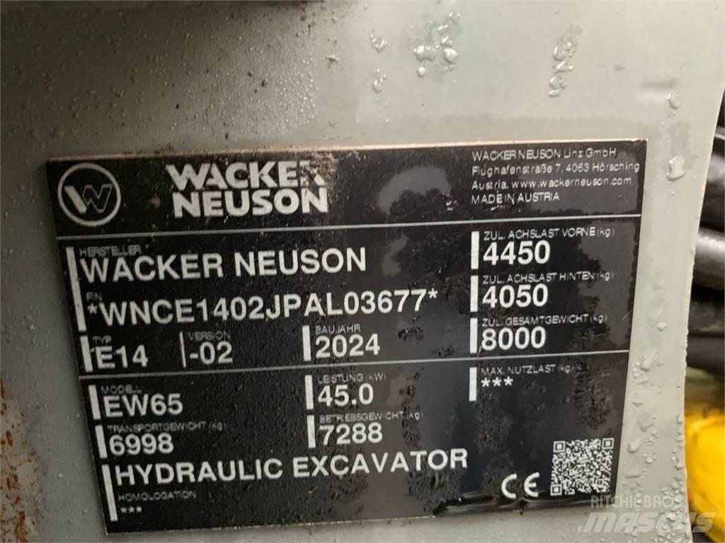 Wacker Neuson EW65 Escavatori gommati