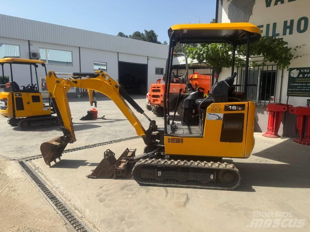 JCB 16 C-1, 740h Miniescavatori
