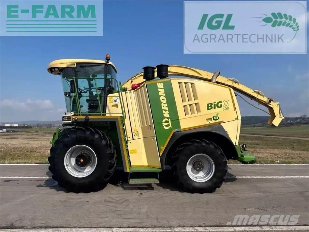 Krone big x 600 i Trince semoventi