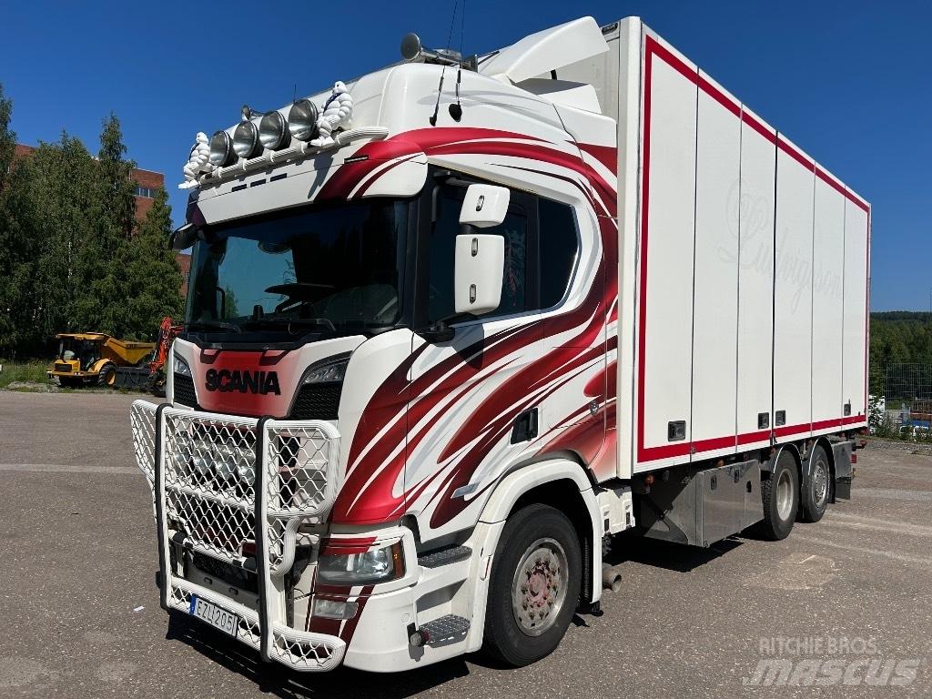 Scania R 650 6x2 Camion cassonati