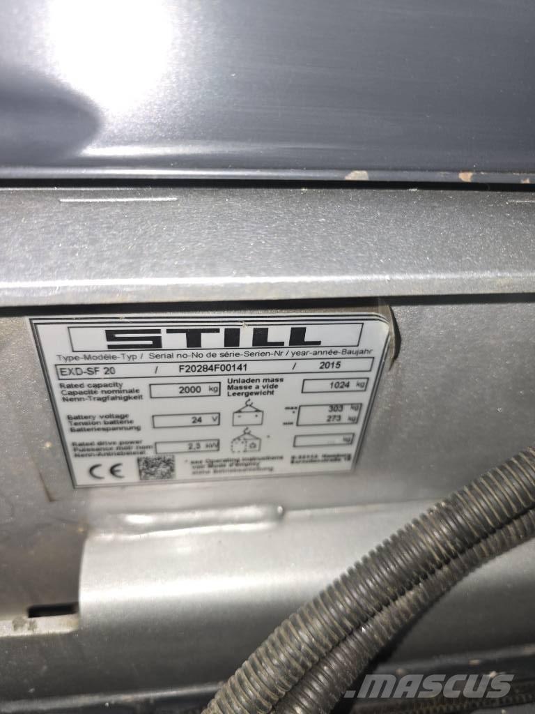Still EXD SF 20I Carelli stoccatori  automatici-usati