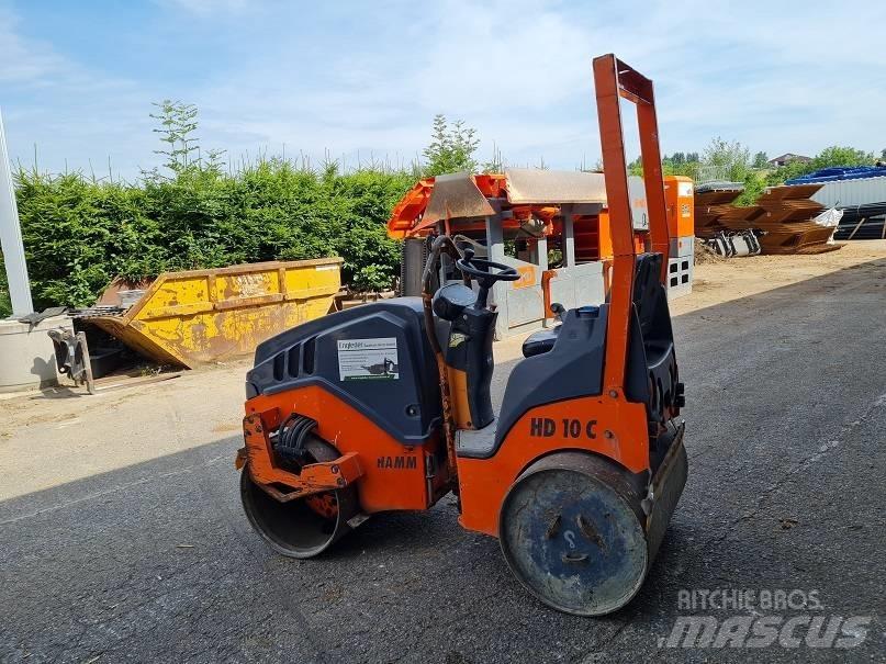 Hamm HD 10 C W Rulli a doppio tamburo