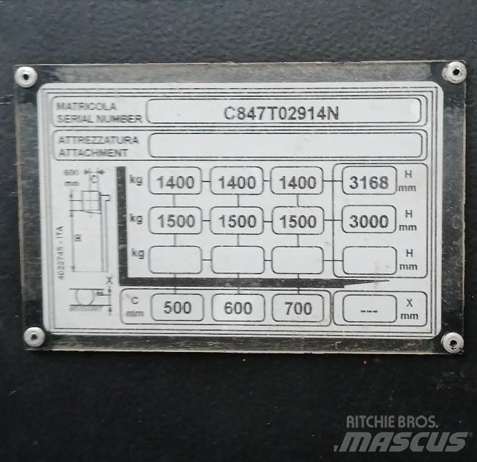 Yale MS15XSL Transpallet uomo a terra