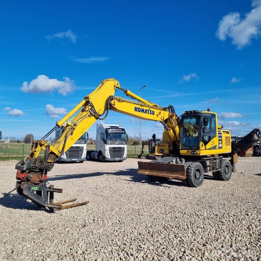 Komatsu PW180 - 11E0 Escavatori gommati
