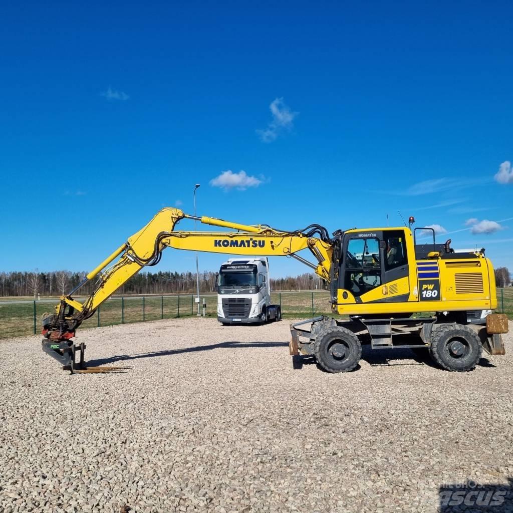 Komatsu PW180 - 11E0 Escavatori gommati
