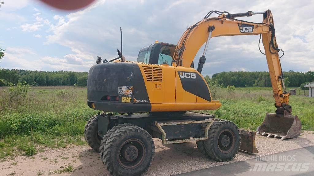 JCB JS 145 W Escavatori gommati