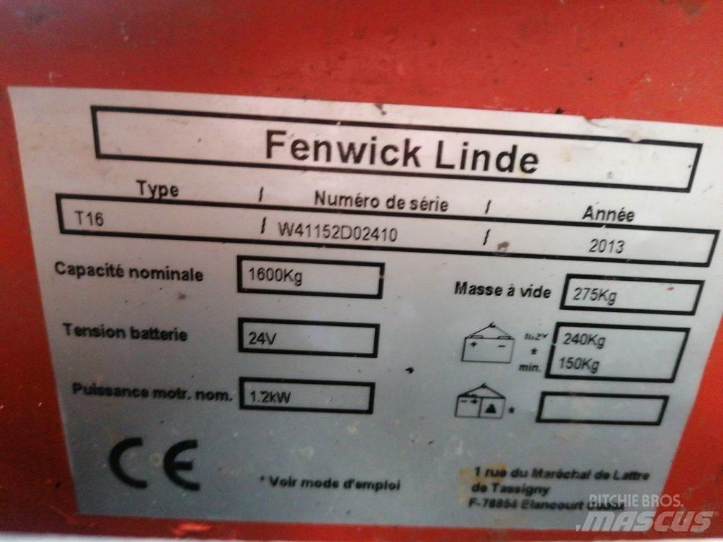 Linde T16 Transpallet manuale