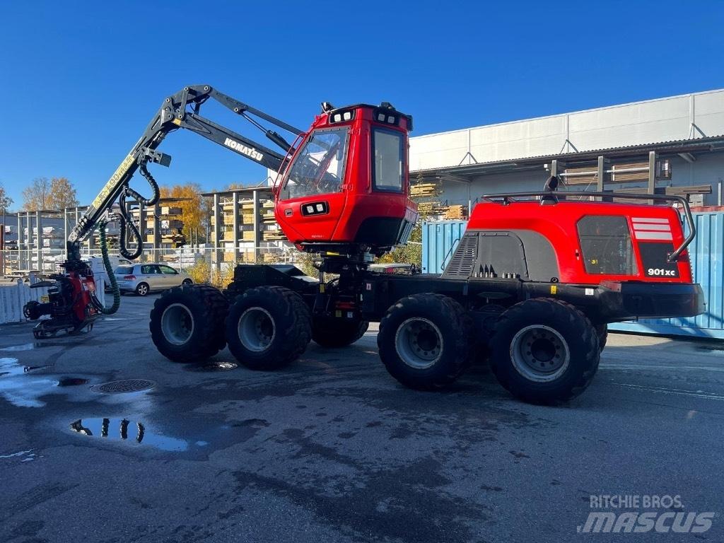 Komatsu 901XC Abbattitrici, Disboscatrici