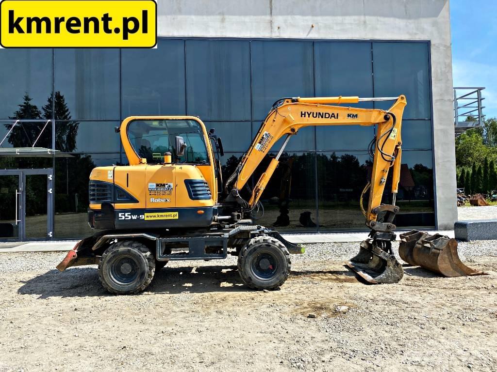 Hyundai Robex 55-9 A Escavatori gommati