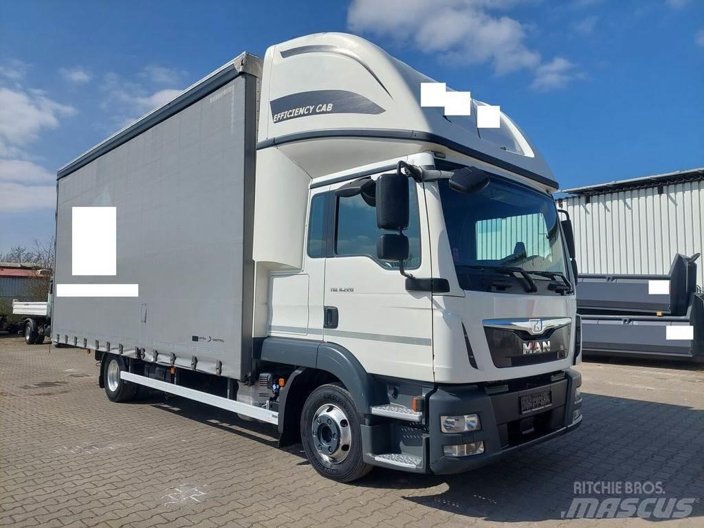 MAN TGL 8.220 Motrici centinate