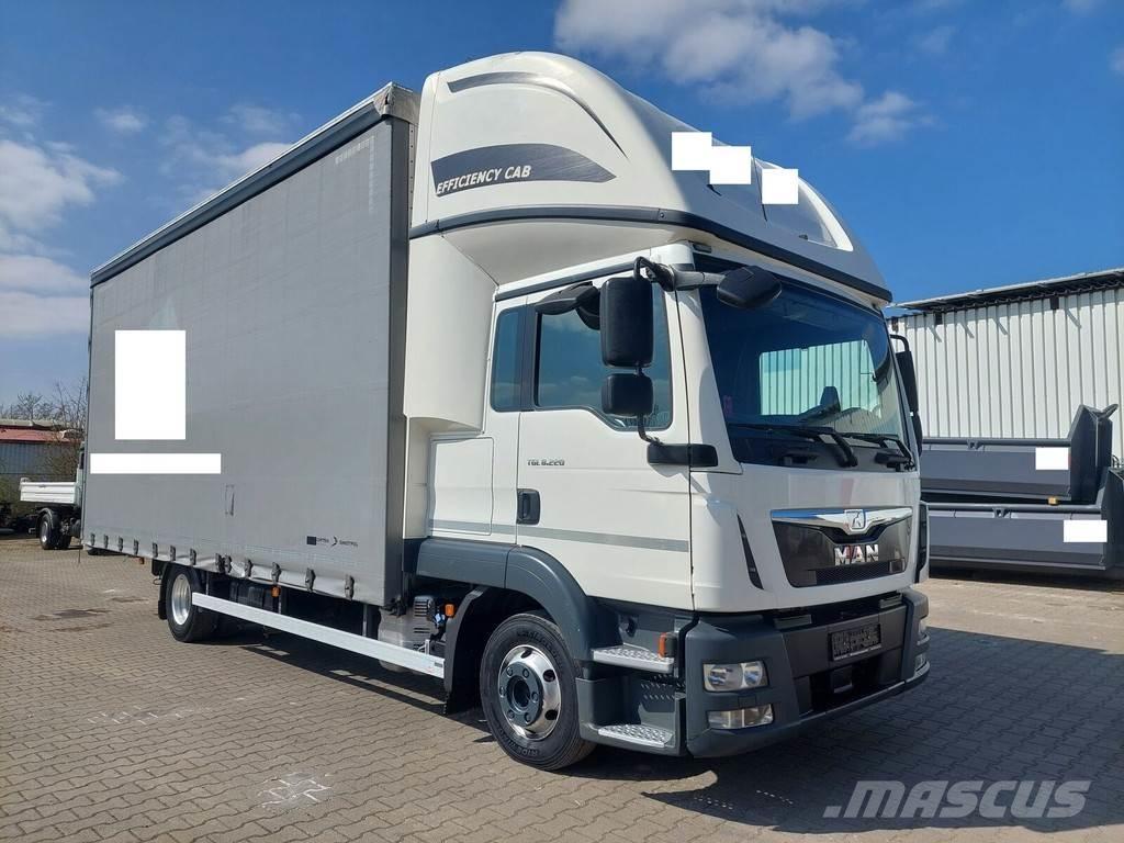 MAN TGL 8.220 Motrici centinate