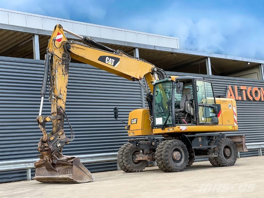 CAT M318F Escavatori gommati