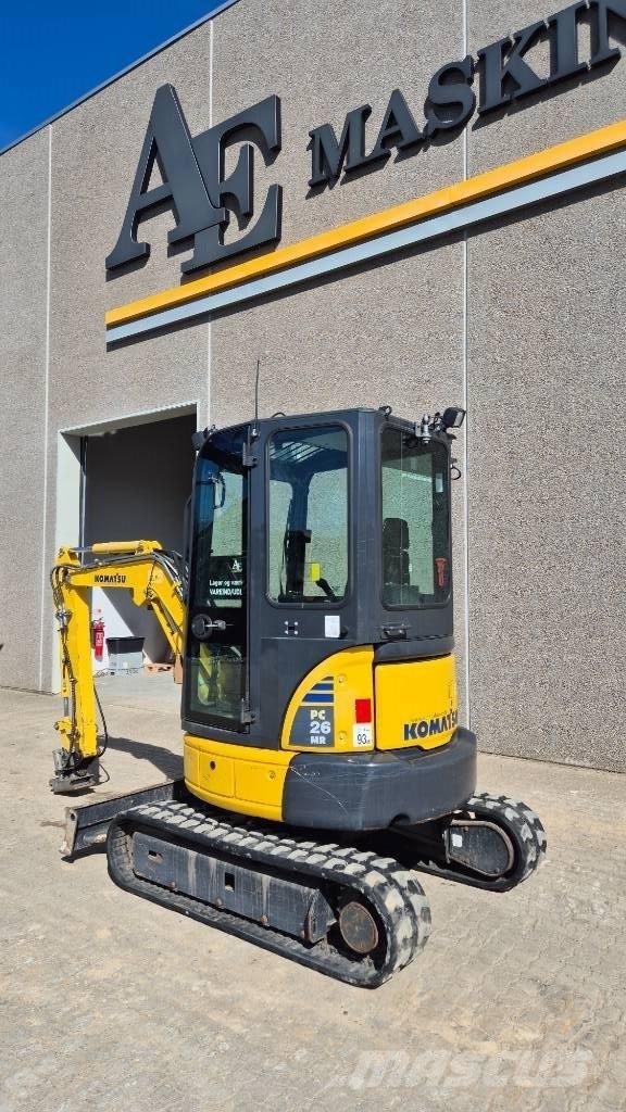 Komatsu PC 26 MR-3 Miniescavatori