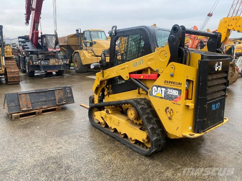 CAT 259 D Mini Pale Gommate