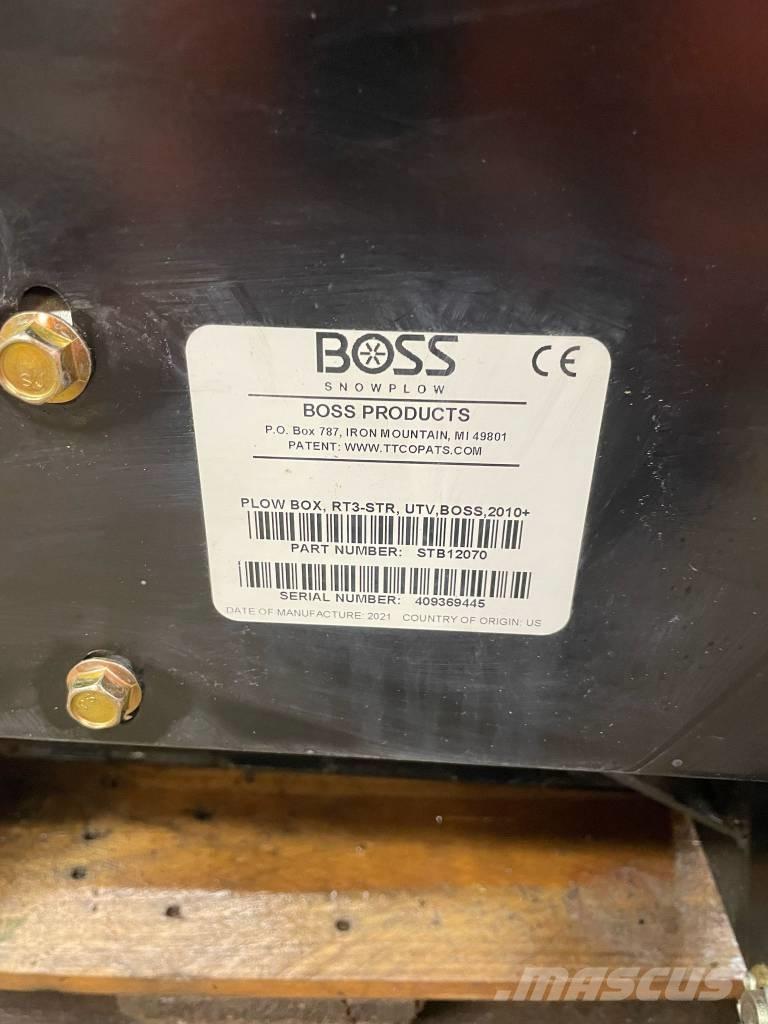 Boss SK-R 6' Box Plow Lame spazzaneve e aratri