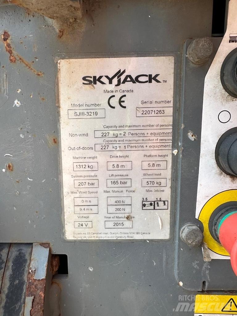 SkyJack SJ 3219 Piattaforme a pantografo