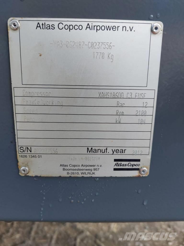 Atlas Copco XAHS186 Compressori