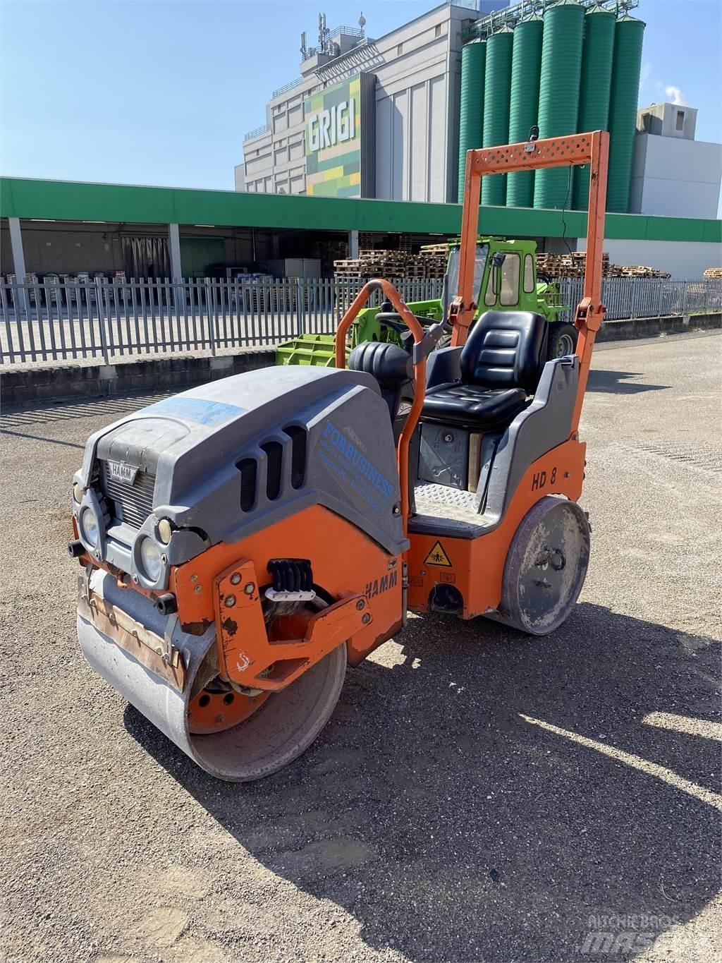 Hamm HD 8 Rulli a doppio tamburo