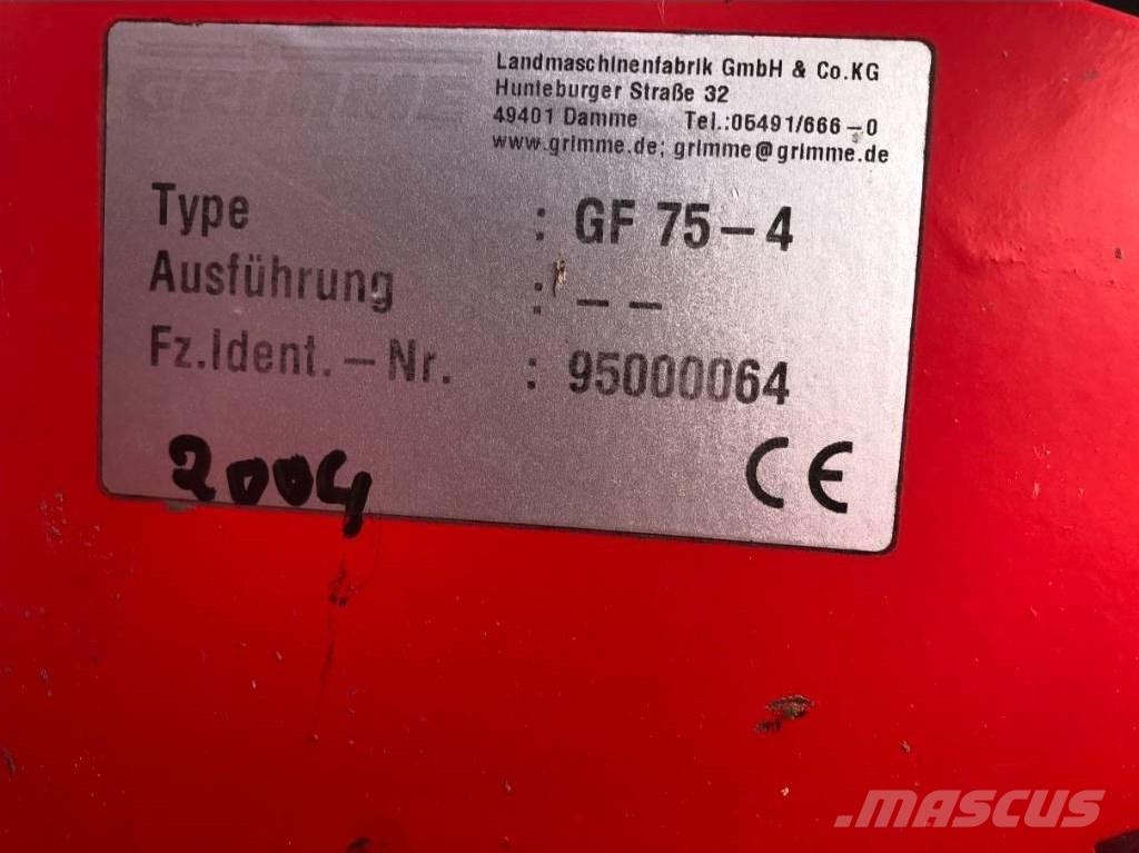 Grimme GF 75-4 Aratri rincalzanti
