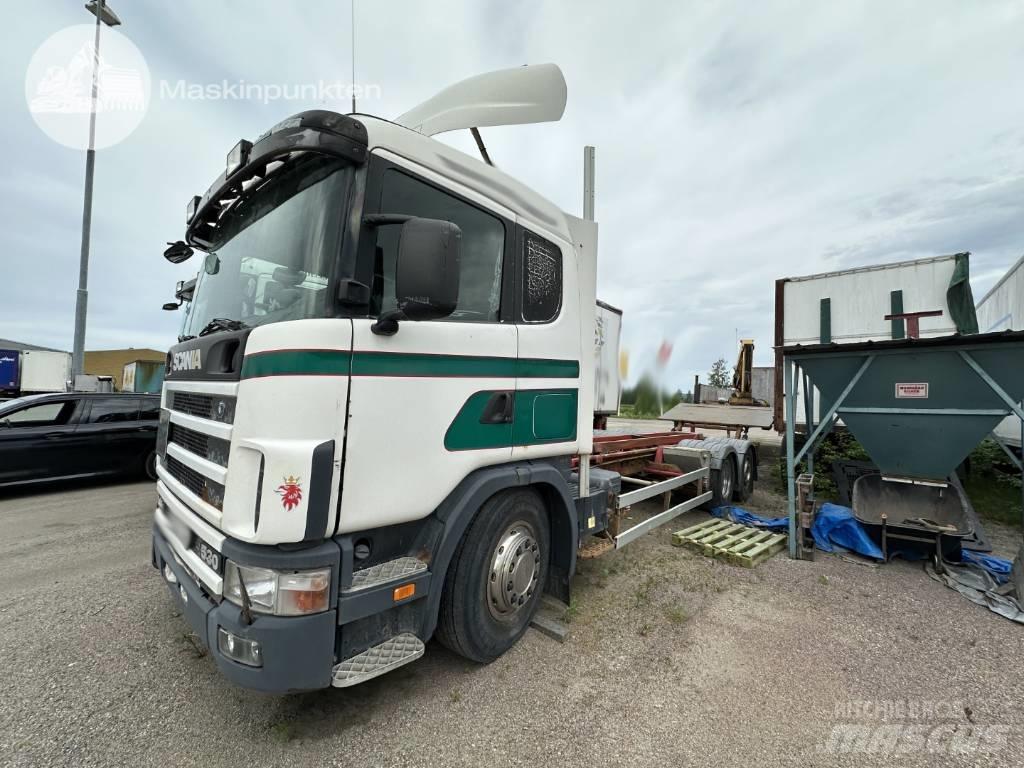 Scania R 124 LB Camion portacontainer