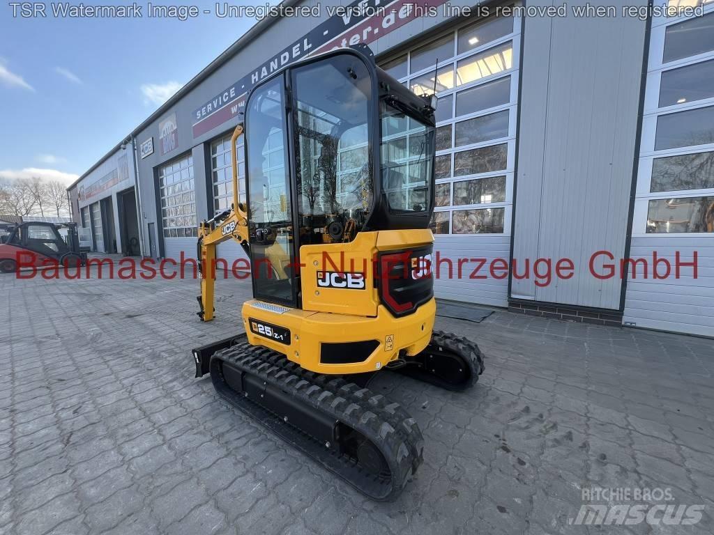 JCB 25Z -werkneu- Miniescavatori
